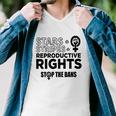 Stars Stripes Reproductive Rights Racerback Feminist Pro Choice My Body My Choice Men V-Neck Tshirt