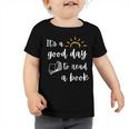 Funny Its Good Day To Read Book Funny Library Reading Lover Toddler Tshirt
