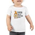 Pumpkin Spice Everything Nice Yellow Hat Gnomes Fall Toddler Tshirt