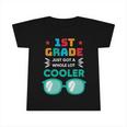 1St Grade Cooler Glassess Back To School First Day Of School Infant Tshirt