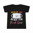 Funny Masked And Ready For Fourth Grade Back To School Infant Tshirt