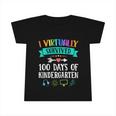 I Virtually Survived 100 Days Of Kindergarten Teacher Kids Meaningful Gift Infant Tshirt