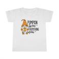 Pumpkin Spice Everything Nice Yellow Hat Gnomes Fall Infant Tshirt