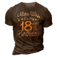 18Th Birthday Queen Women Make Way Its My 18Th Birthday V2 3D Print Casual Tshirt Brown