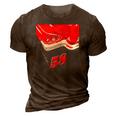 1958 Vintage Car With Continental Kit For A Car Guy 3D Print Casual Tshirt Brown