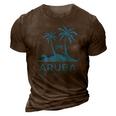 Aruba One Happy Island V2 3D Print Casual Tshirt Brown
