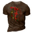 Christmas Wreath This Is The Season This Is The Reason-Jesus 3D Print Casual Tshirt Brown