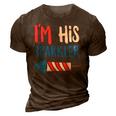 Couples Matching 4Th Of July - Im His Sparkler 3D Print Casual Tshirt Brown