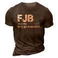 Funny Anti Biden Fjb Definition Lets Go Brandon 3D Print Casual Tshirt Brown