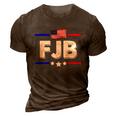 Funny Anti Biden Fjb Us Flag F Joe Biden 3D Print Casual Tshirt Brown