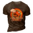 Make Heaven Crowded Christian Believer Jesus God Funny Meaningful Gift 3D Print Casual Tshirt Brown