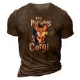 My Patronus Is Corgi Corgi Gifts For Corgi Lovers Corgis 3D Print Casual Tshirt Brown