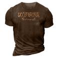 Ot Therapist Leopard Print For Occupational Therapy 3D Print Casual Tshirt Brown