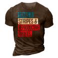 Stars Stripes And Reproductive Rights Pro Choice 4Th Of July 3D Print Casual Tshirt Brown