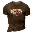 The Kadri Man Can Hockey Player 3D Print Casual Tshirt Brown