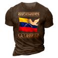 Venezuela Freedom Democracy Guaido La Libertad 3D Print Casual Tshirt Brown