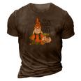 Fall Gnomes Oh My Gourd I Love Fall 3D Print Casual Tshirt Navy Blue