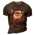 Nurse Christmas - Be Nice To The Nurse Santa Is Watching 3D Print Casual Tshirt Navy Blue Nurse Christmas - Be Nice To The Nurse Santa Is Watching 3D Print Casual Tshirt Navy Blue