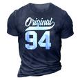 28Th Birthday Gift Man Woman Original Vintage Born 1994 Birthday 3D Print Casual Tshirt Navy Blue