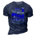Als Awareness Support Als Fighter Als Warrior Als Family 3D Print Casual Tshirt Navy Blue