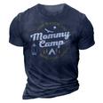 Camp Mommy Shirt Summer Camp Home Road Trip Vacation Camping 3D Print Casual Tshirt Navy Blue