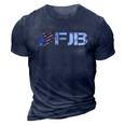 Funny Anti Biden Fjb Pro America For Joe Biden Fjb 3D Print Casual Tshirt Navy Blue