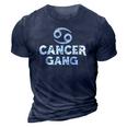 Funny Astrology June And July Birthday Cancer Zodiac Sign 3D Print Casual Tshirt Navy Blue