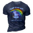 I Lost To My Wife At Fantasy Football 3D Print Casual Tshirt Navy Blue