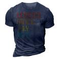 Legend Since July 1972 50Th Birthday 50 Years Old Vintage 3D Print Casual Tshirt Navy Blue