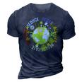 Love World Earth Day 2022  Mother Earth Day Everyday  V2 3D Print Casual Tshirt Navy Blue