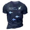 Military Missing Man Formation Gift 3D Print Casual Tshirt Navy Blue