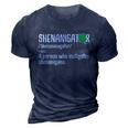 Shenanigator Definition St Patricks Day Graphic Design Printed Casual Daily Basic V2 3D Print Casual Tshirt Navy Blue