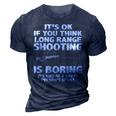 Smart Persons Sport 3D Print Casual Tshirt Navy Blue