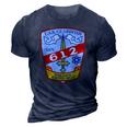 Uss Guardfish Ssn-612 United States Navy 3D Print Casual Tshirt Navy Blue
