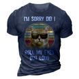 Vintage Im Sorry Did I Roll My Eyes Out Loud Sarcastic Cat 3D Print Casual Tshirt Navy Blue Vintage Im Sorry Did I Roll My Eyes Out Loud Sarcastic Cat 3D Print Casual Tshirt Navy Blue