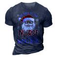 Nurse Christmas - Be Nice To The Nurse Santa Is Watching 3D Print Casual Tshirt Vintage Black Nurse Christmas - Be Nice To The Nurse Santa Is Watching 3D Print Casual Tshirt Vintage Black