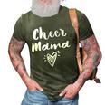 Cheerleader Mom Gifts- Womens Cheer Team Mother- Cheer Mom Pullover 3D Print Casual Tshirt Army Green