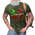 Chest Nuts Christmas T Matching Couple Chestnuts V2 3D Print Casual Tshirt Army Green