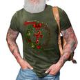 Christmas Wreath This Is The Season This Is The Reason-Jesus 3D Print Casual Tshirt Army Green
