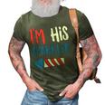 Couples Matching 4Th Of July - Im His Sparkler 3D Print Casual Tshirt Army Green