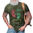 Pink Or Blue Mummy Loves You Gift 3D Print Casual Tshirt Army Green