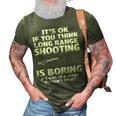Smart Persons Sport Front 3D Print Casual Tshirt Army Green