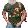 Thank You Army Memorial Day Partiotic Military Veteran Gift 3D Print Casual Tshirt Army Green