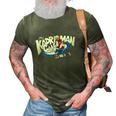 The Kadri Man Can Hockey Player 3D Print Casual Tshirt Army Green