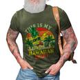 This Is My Hawaiian Funny Gift 3D Print Casual Tshirt Army Green