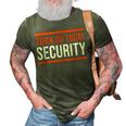 Trick Or Treat Security Funny Dad Halloween T 3D Print Casual Tshirt Army Green