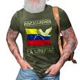 Venezuela Freedom Democracy Guaido La Libertad 3D Print Casual Tshirt Army Green
