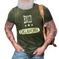 Vintage Enid Oklahoma Home Roots 3D Print Casual Tshirt Army Green