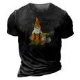 Fall Gnomes Oh My Gourd I Love Fall 3D Print Casual Tshirt Brown