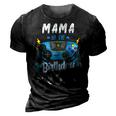 Mama Of The Birthday Boy Matching Family Video Gamer Party 3D Print Casual Tshirt Brown